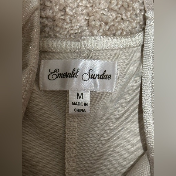 Emerald Sundae Slinky Wrap Over Bodycon Dress Medium Prom Party Cocktail NWT - Picture 3 of 8